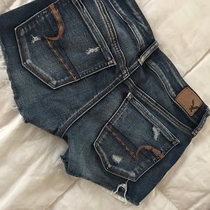 American eagle destroyed shorts
